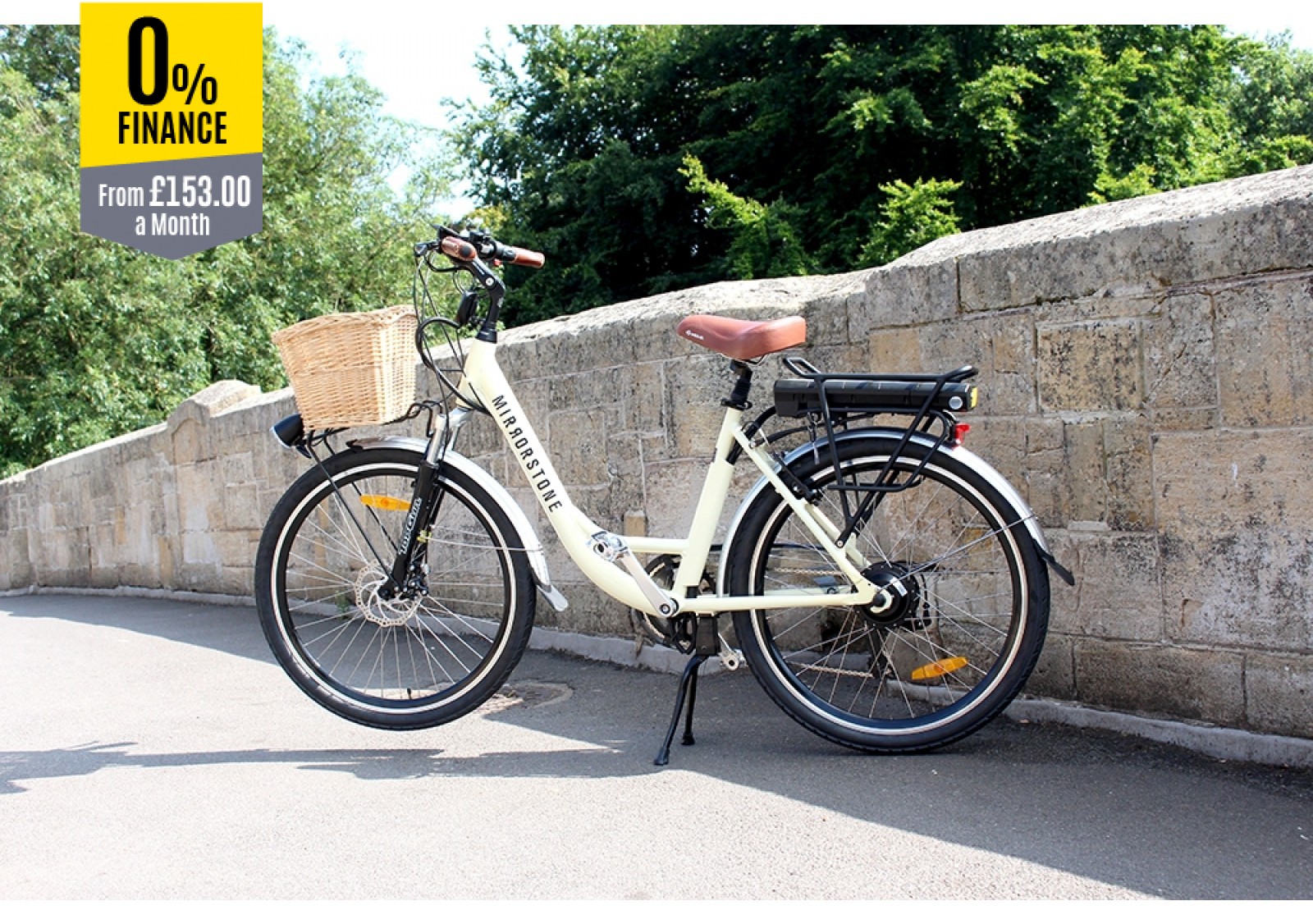 Vintage Dutch Style Electric Bike Sky Blue 26" Wheels