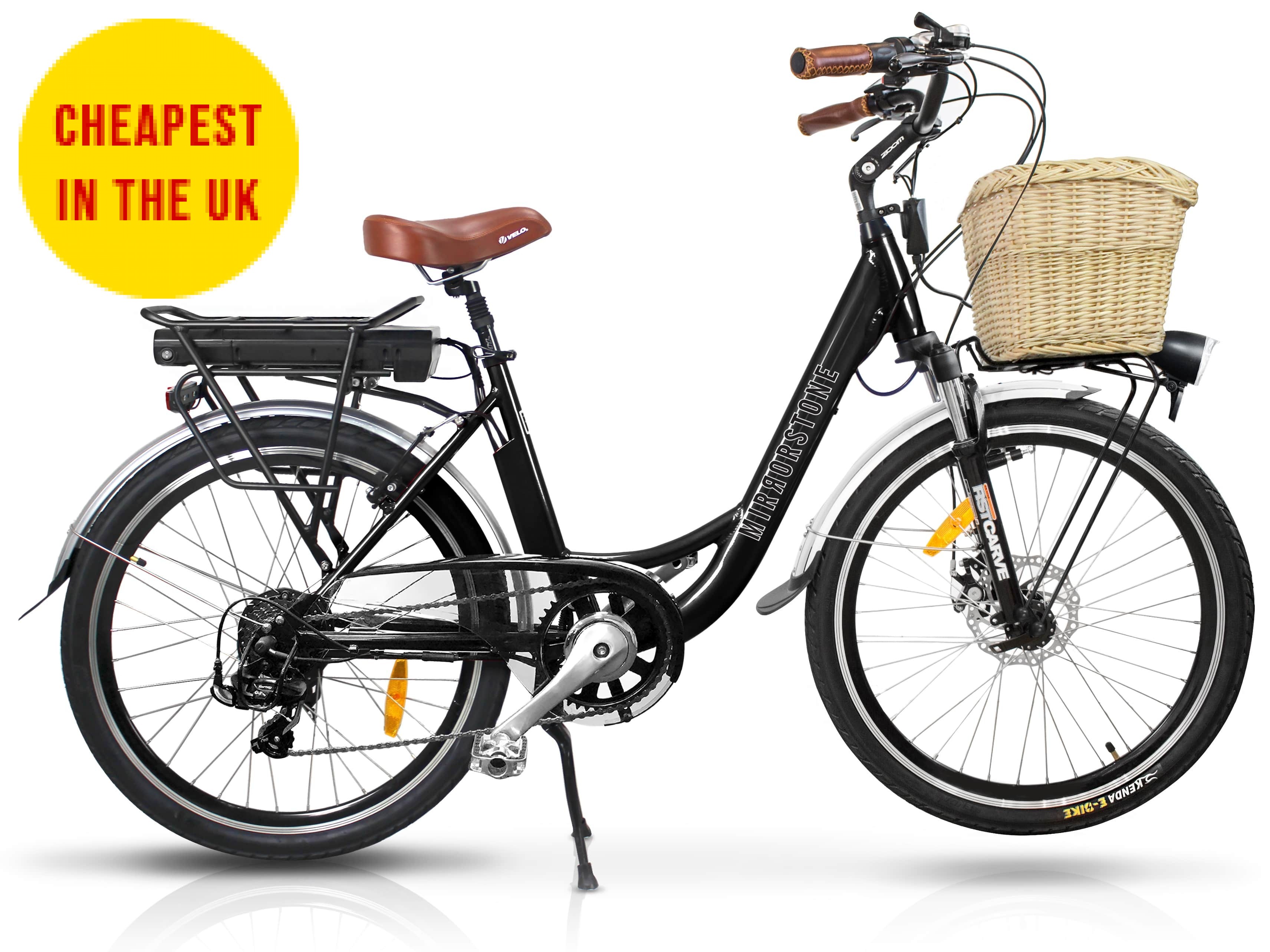 Sprint Electric Bike Black 24" Wheels - Now In Stock!