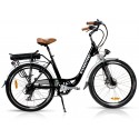 Vintage Dutch Style Electric Bike Black 26" Wheels - Unisex Bike - Only 2 Left!