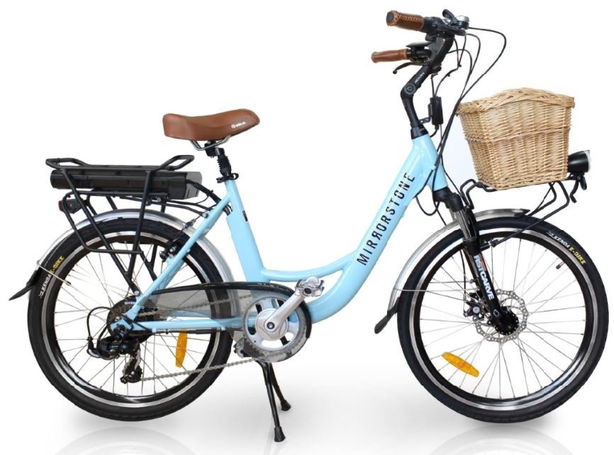 Sprint Electric Bike Sky Blue Wheels - Order Now!