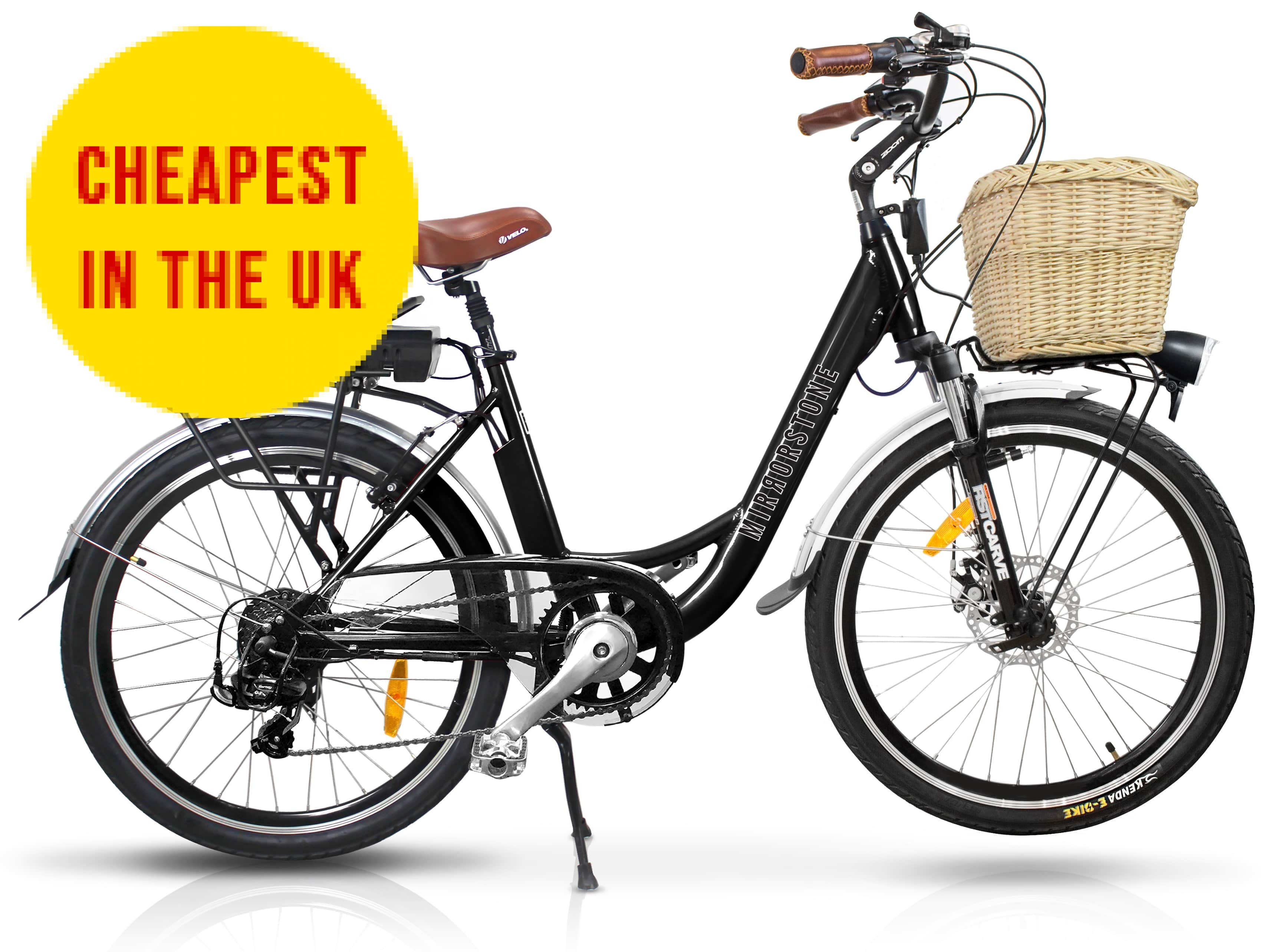 Sprint Electric Bike Black 24" Wheels - Now In Stock!